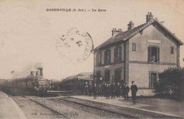 76 GODERVILLE LA  GARE  Bon Etat - Goderville