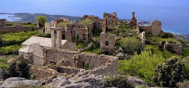 Le village abandonné d'Occi en Corse